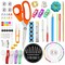 3pc Embroidery Hoop Set & Accessories for Brother SE700, PE545 & Other Models